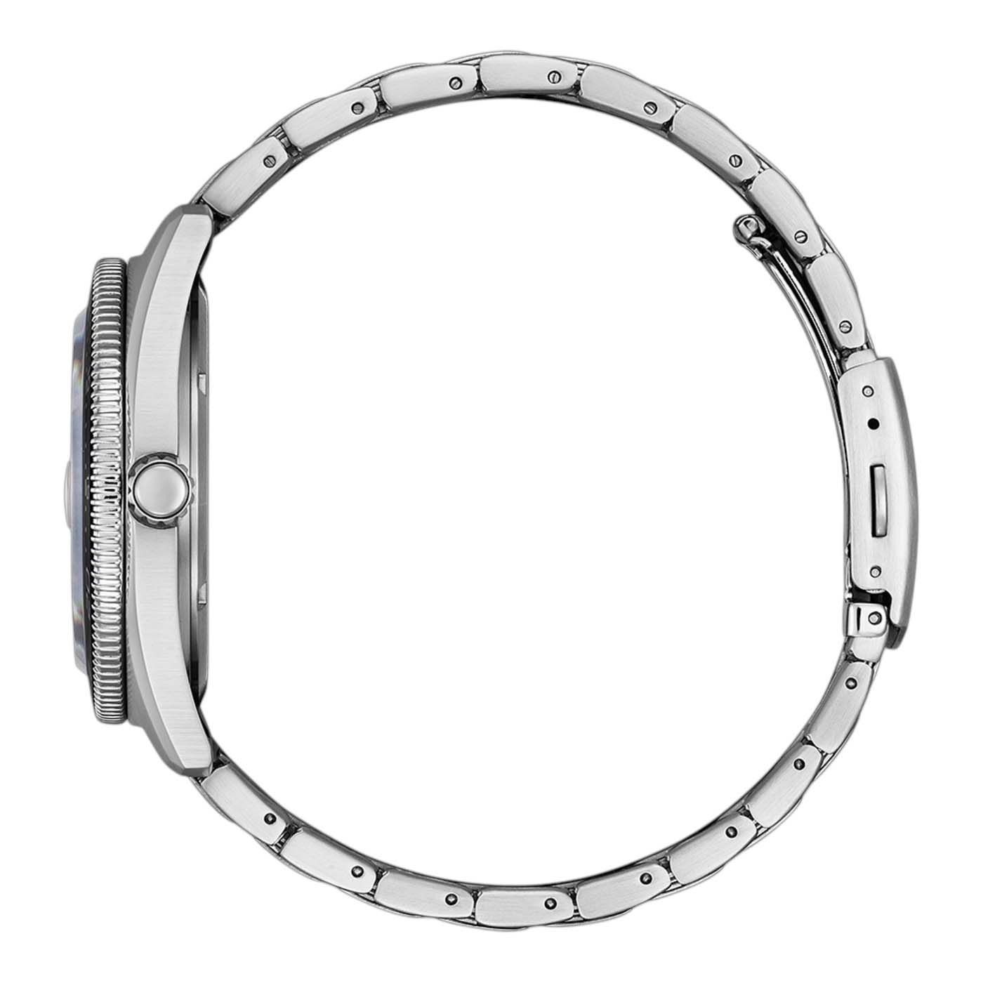 CITIZEN Eco-Drive με Ασημί Ατσάλινο Μπρασελέ AW1760-81E